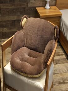 1 pieza con diseño de oso silla marrón creativo silla asiento para oficina - Marrón - Ver 1