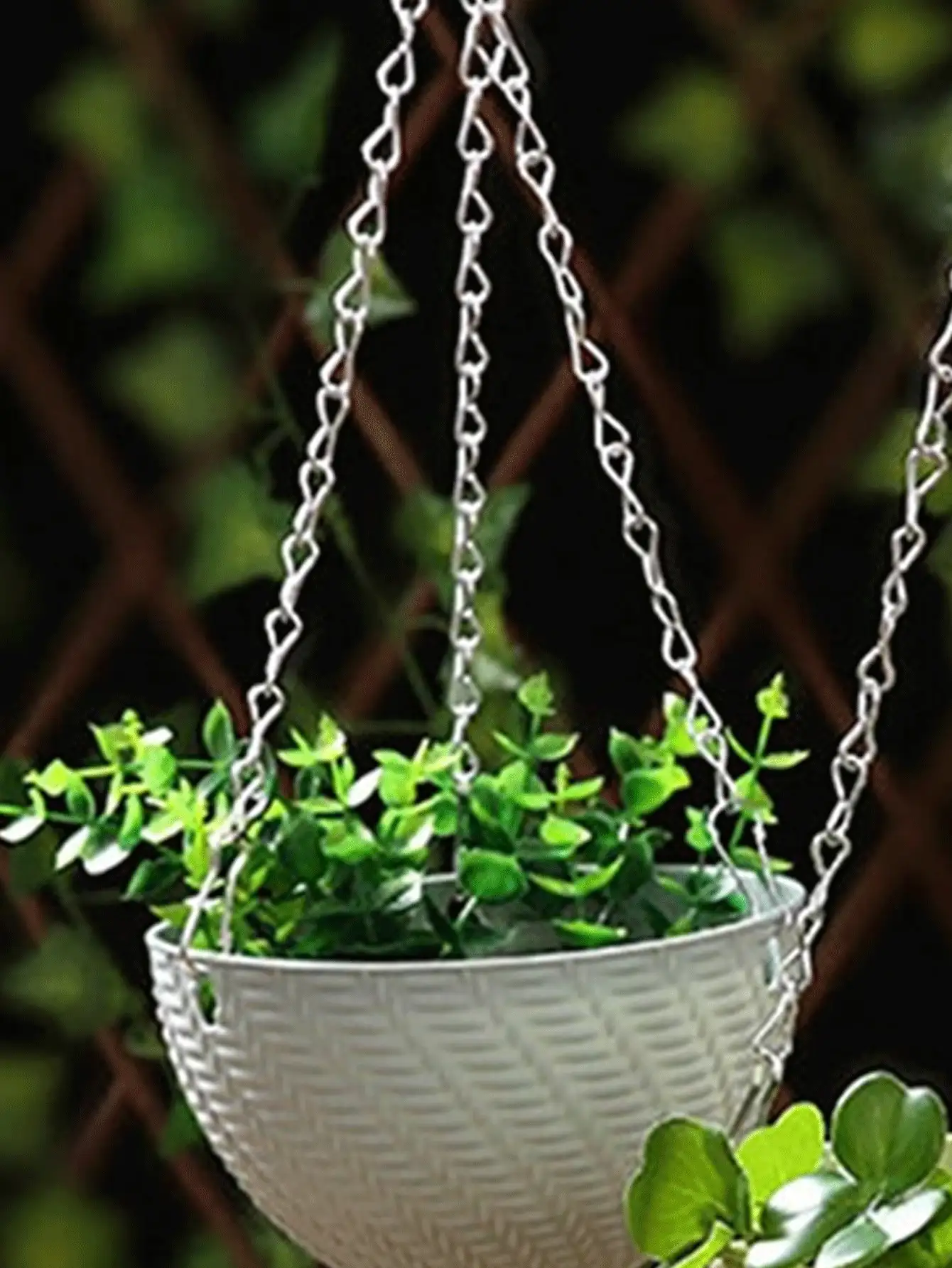 1 pieza Colgador de planta con cadena - Azul - Ver 3