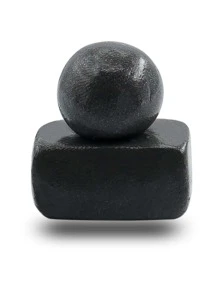 NIUTIANYANG 1pc Dark Grey Fishing Tungsten Sinker Mud - Dark Grey - View 1