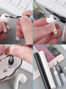 1入組白色多功能耳機清潔塑膠灰塵去除器筆適用於家用的 - 白色 - 查看 7