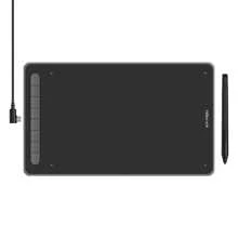 Deco L Drawing Tablet 10x6 Inch Computer Graphic Tablet With Updated Battery-Free X3 Digital Stylus And 8 Shortcuts Compatible With Chrome, Windows 11, Linux, MacOS, And Android - màu đen - Xem 2