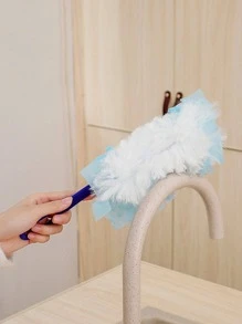 10pcs Fiber Duster, Modern Long Handle Dust Brush For Home - Multicolor - View 3