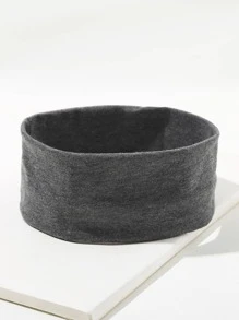 3 pièces Serre-têtes décontractés unicolore pour femmes pour la vie quotidienne et les sports, accessoires de cheveux, bandeau turban, bandeau antisudation