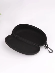 1pair Men Square Frame Fashion Glasses For Outdoor Travel - Blue - View 5