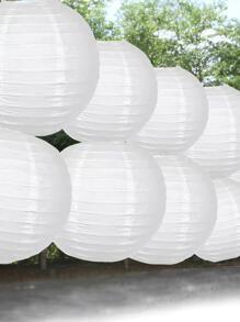 3pcs Plain Color Decorative Paper Lantern