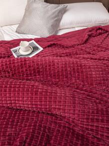 1 cái chăn mờ rắn - Màu Đỏ Sâu - Xem 6