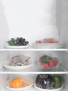 100入組一次性食物罩 - 無色 - 查看 2