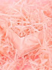 1pack Paper Gift Raffia, Modern Pink Gift Filler For Party - Pink - View 1