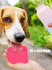 1入組素色矽膠杯子套 - 粉色 - 查看 4