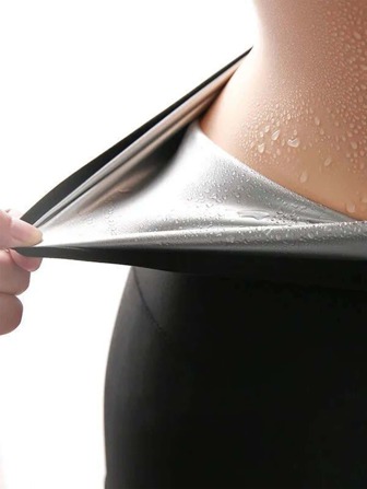 Sport Utomhus 1 st Tvåfärgad Polyester Fitness Yogabyxor Shapewear Midjetränare Korsett Gymtillbehör För Magbantning Gördelar, Lumbar Gördelar För Magbantning Korsett