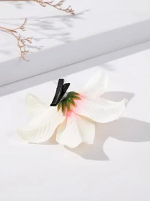 2 cái kẹp tóc nữ hình hoa Boho cho du lịch - Hồng - Xem 3