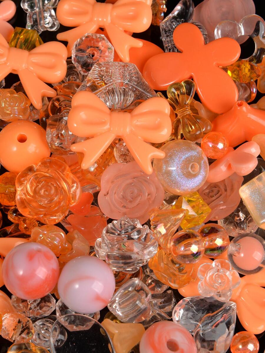 20g DIY Bead Decoration - Orange - View 1