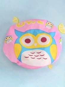 1 pieza/3 piezas Gorro de ducha al azar PVC ducha con estampado de dibujos animados para cuarto de baño - Multicolor - Ver 7