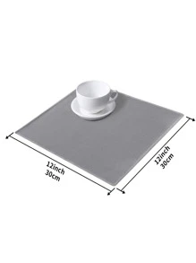 HYER KITCHEN 1 pezzo/5 pezzi Straccio di pulizia semplice, panno di pulizia in poliestere minimalista per casa, cucina, bagno, forniture per la casa