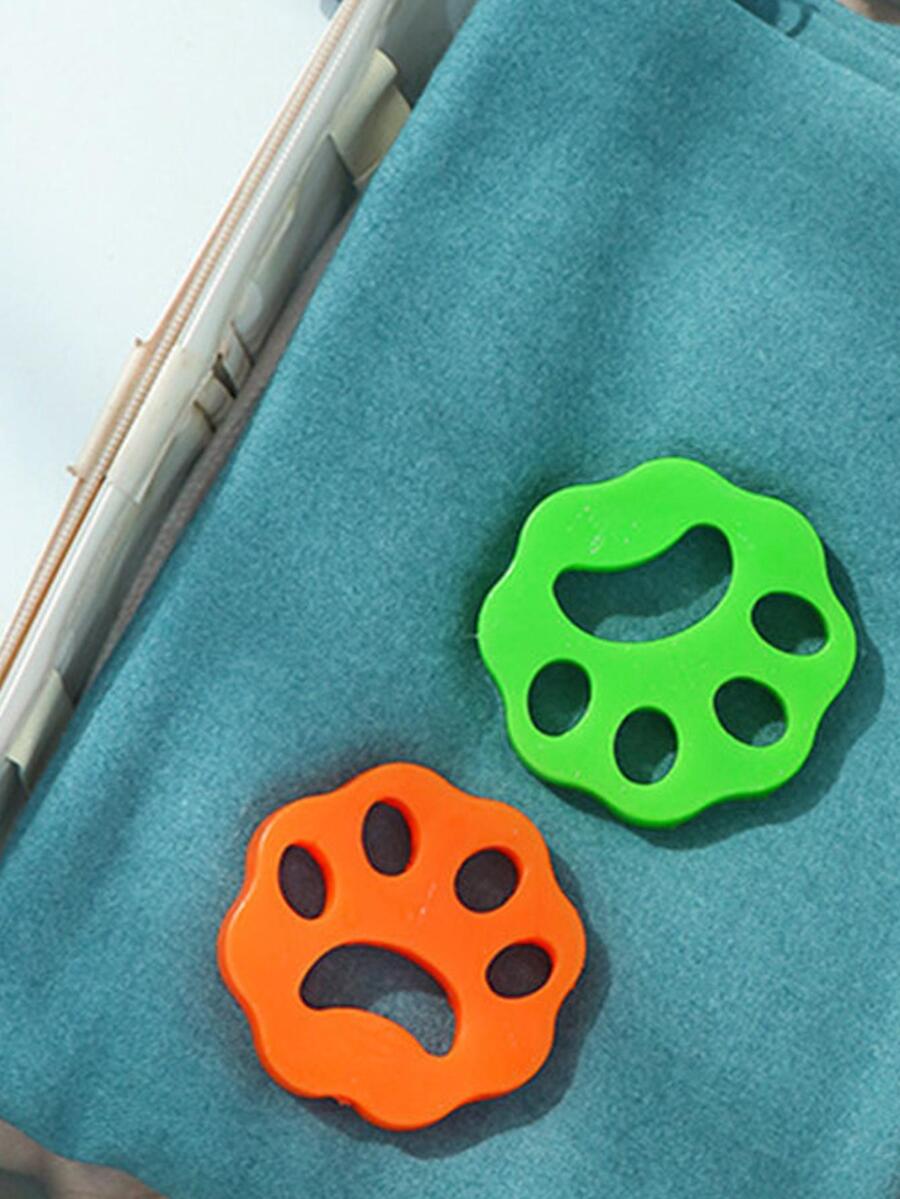 2 chiếc Paw Design Lint Brush - trái cam - Xem 1