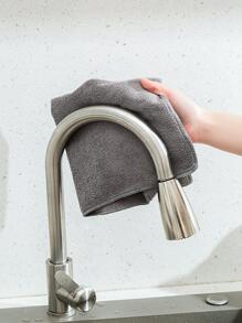 HYER KITCHEN 5/10/20/50 Gray Flat Microfiber Cleaning Cloth,Kitchen,Bathroom,Home,Household Supplies - Grey - View 3