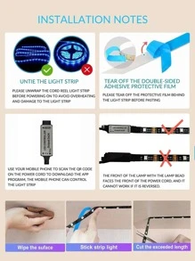 Tiras de luces LED - Multicolor - Ver 7