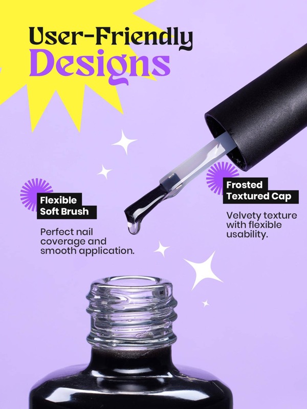 LIBERTY BUGS Gel Nail Polish Gel Base And Top Coat 2Pcs 15ml/Each