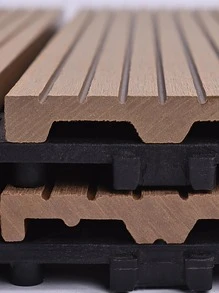 1 pieza impermeable decorativo piso - Color caoba - Ver 5