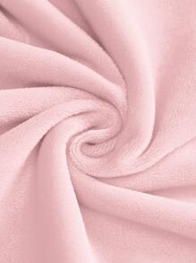 1pc/4pcs/6pcs Silver-Fox Plush Stretch Chair Covers, Soft Velvet Dustproof Chair Protector Slipcovers, Removable Bar Stool Cover For Home, Bar, Restaurant - Pink - View 5