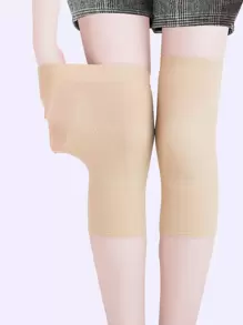 1pair Breathable Knee Pads - Apricot - View 1