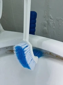 1pc Two Tone Toilet Cleaning Brush - Multicolor - View 5