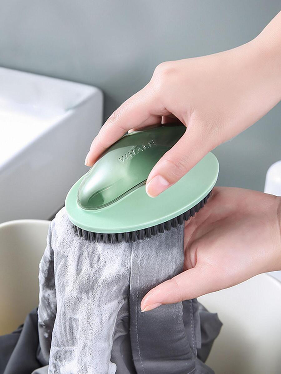 1入組字母圖案洗衣刷 - 彩色 - 查看 1