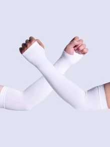 3雙男士素色露指手套 - 彩色 - 查看 5