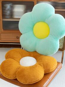 1 pieza con diseño de flor Funda de cojín con Relleno - Marrón - Ver 7