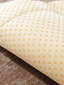 1pc Daun Desain Sofa Handuk Modern Polyester Non-slip Handuk Cover Untuk Sofa Rumah, Semua Musim - Khaki - View 5
