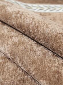 1pc Daun Desain Sofa Handuk Modern Polyester Non-slip Handuk Cover Untuk Sofa Rumah, Semua Musim - Khaki - View 2