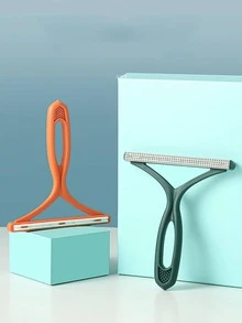 Bàn chải xơ vải rắn 1 cái - xanh quân đội - Xem 5