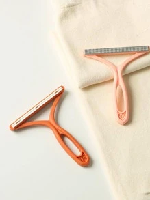 Bàn chải xơ vải rắn 1 cái - xanh quân đội - Xem 6