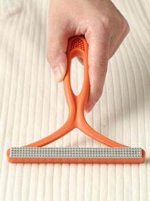 Bàn chải xơ vải rắn 1 cái - xanh quân đội - Xem 3