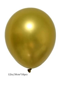 Party Decoration Balloons, Metallic Balloons, Combination Of Party Wedding Decoration Balloons, Decoration Balloons, Balloons - Gold - View 4