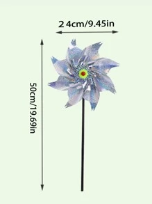 1pc Holographic Bird Repellent Pendant - Multicolor - View 3