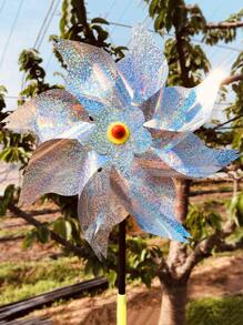 1pc Holographic Bird Repellent Pendant - Multicolor - View 5