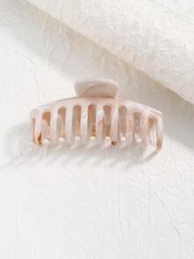 1入組女性大理石休閒髮爪適用於日常