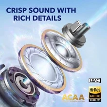 Soundcore by Anker Liberty 4, Noise Cancelling Earbuds, True Wireless Earbuds with ACAA 3.0, Dual Dynamic Drivers for Hi-Res Premium Sound, Spatial Audio with Dual Modes, All-New Heart Rate Sensor - màu đen - Xem 3
