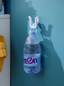 3pcs Wall Mounted Slipper Rack, Plastic Shoe Holder For Bathroom