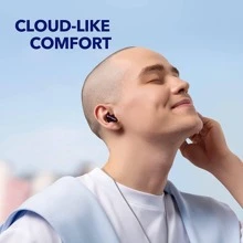 Soundcore by Anker Liberty 4, Noise Cancelling Earbuds, True Wireless Earbuds with ACAA 3.0, Dual Dynamic Drivers for Hi-Res Premium Sound, Spatial Audio with Dual Modes, All-New Heart Rate Sensor - Burgundy - View 7