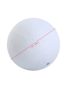 3D USB LED Night Lunar Light Printing Moon Lamp Moonlight Touch 3 Color Changing,USB Rechargeable, Moon Light Lamps for kids friends Lover Birthday Gifts - Multicolor - View 10