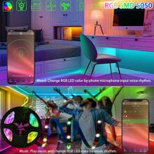 1Pc 1/2/3/5M 30/60/90/150 Led Đồng Dải ĐÈN LED Ánh Sáng Hiện Đại LED Cho Căn Phòng Gia Đình Trang Trí Tiệc - màu đen - Xem 10