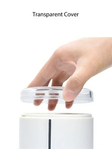 1 pieza Prensador de café de color al azar ABS eléctrico café modernista para cocina - Blanco y Negro - Ver 3