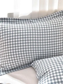 1pc Cozy And Soft Abraded Pillowcase In Fresh Style - Multicolor - View 2