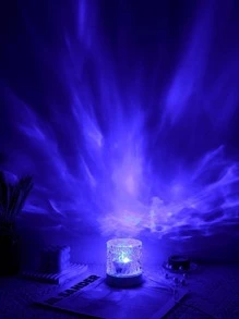 1pc PMMA Desk Lamp, Modern LED Desk Lamp For Home - Multicolor - View 6