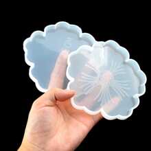 1 Khuôn Silicon Trắng, Khuôn Silicon Tự Làm Hình Hoa Sáng Tạo Cho Nghề Thủ Công - trắng - Xem 5