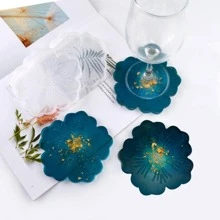 1 Khuôn Silicon Trắng, Khuôn Silicon Tự Làm Hình Hoa Sáng Tạo Cho Nghề Thủ Công - trắng - Xem 4