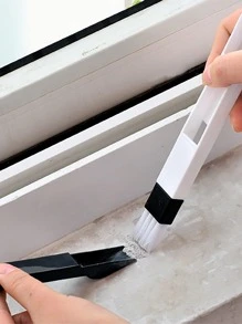 1pc Plastic Gap Cleaning Brush, Modern Multifunction Cleaning Brush For Kitchen, Household - Multicolor - View 4