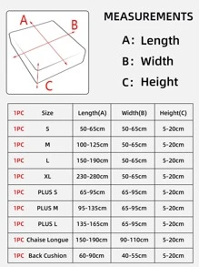 1 Dạ Nỉ Họa Tiết Lá Màu Be Ghế Sofa Đệm, Tối Giản Sofa Sofa Đệm Cho Tất Cả Các Mùa - Màu be - Xem 2